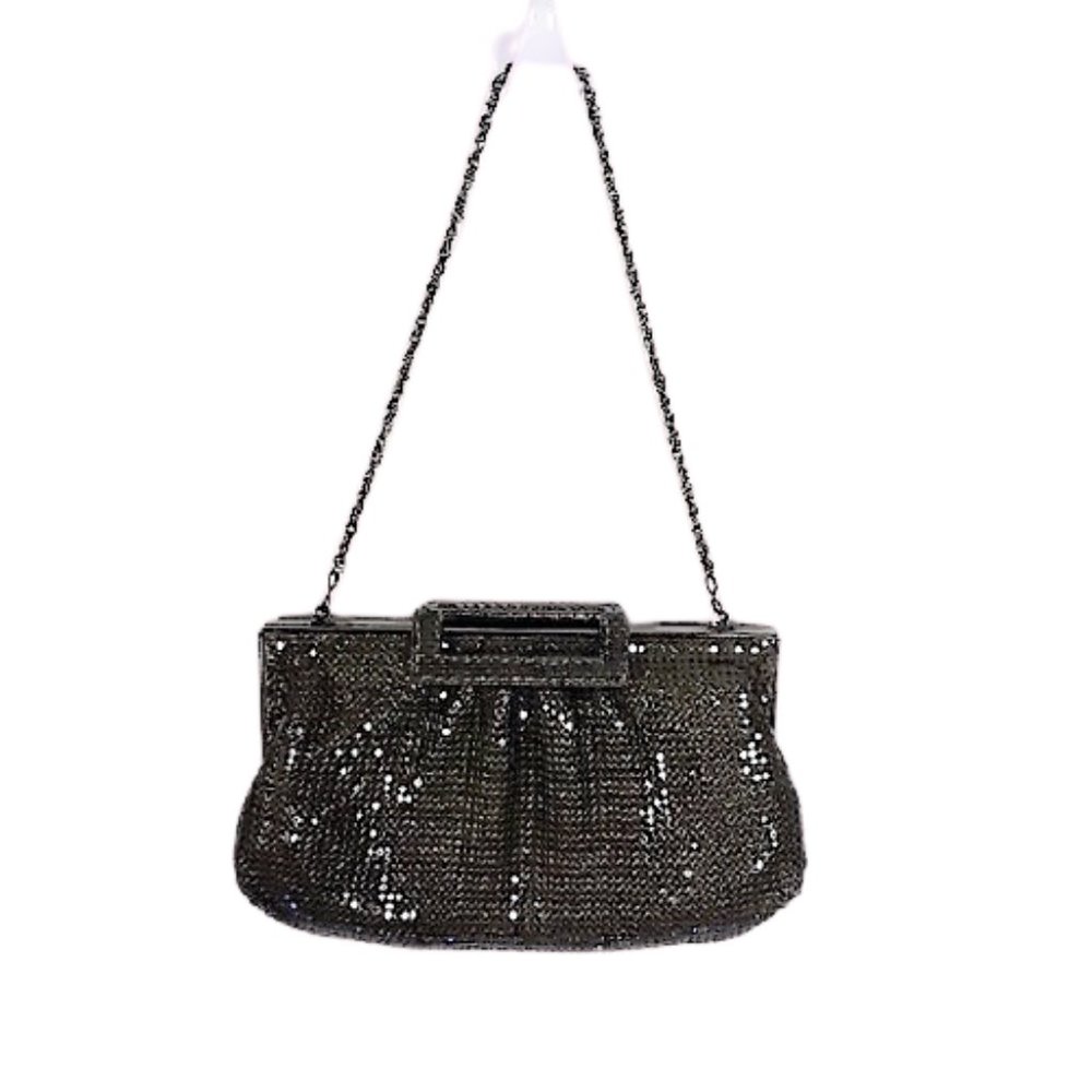 Metal Mesh Evening Bag with Chain Handle